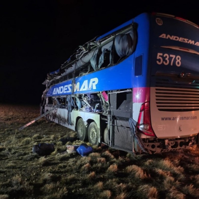 Ruta 3: 4 muertos y al menos 20 heridos en Santa Cruz